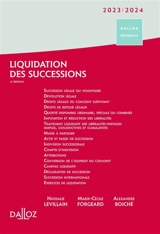 Liquidation des successions : 2023-2024 - Nathalie Levillain