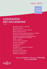 Liquidation des successions : 2021-2022 - Nathalie Levillain
