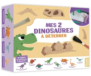 Mes 2 dinosaures à déterrer - Peskimo
