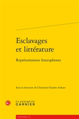 Esclavages et littérature : représentations francophones