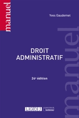 Droit administratif - Yves Gaudemet