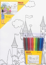 Maxi couleurs : princesses - Corinne Demuynck