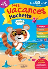 Mes vacances Hachette, de la GS au CP, 5-6 ans - Ann Rocard