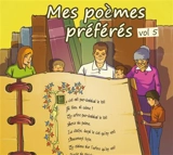 MES POEMES PREFERES, VOL 5 (LIVRE AUDIO) - COMPILATION