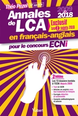Annales de LCA en français-anglais pour le concours ECNi : 2009 à 2018 - Théo Pezel