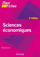 Sciences économiques : maxi-fiches - Bertrand Blancheton