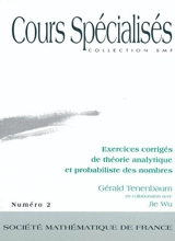 Exercices corrigés de théorie analytique et probabiliste des nombres - Gérald Tenenbaum