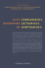 Autobiographies de chercheur.se.s, lecteur.ice.s, scripteur.ice.s