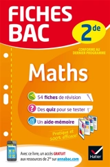 Maths 2de : conforme au dernier programme - Hervé Kazmierczak