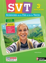SVT 3e prépa-métiers : sciences de la vie et de la Terre - Jérôme Boutin