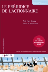 Le préjudice de l'actionnaire - Zoé Can Koray