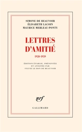 Lettres d'amitié : 1920-1959 - Simone de Beauvoir