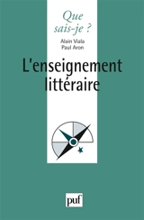 L'enseignement littéraire - Paul Aron