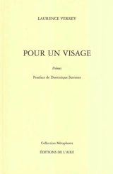 Pour un visage - Laurence Verrey