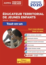 Educateur territorial de jeunes enfants : externe, catégorie A : tout-en-un, concours 2020 - Fabienne Geninasca
