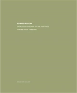 Edward Ruscha Catalogue Raisonne of the Paintings Vol.4 1988-1992 - Bocher