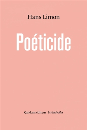 Poéticide - Hans Limon
