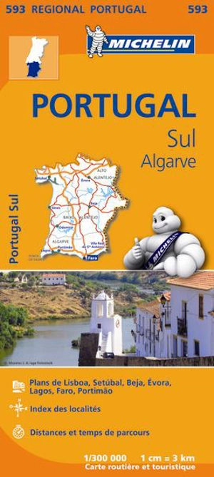 CARTE REGIONALE PORTUGAL SUD : ALGARVE - Collectif