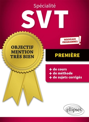 Spécialité SVT première : nouveaux programmes - Pierre-Marie Bourlon