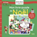 Mon livre-puzzle de Noël : 3-6 ans - Maud Riemann