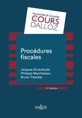 Procédures fiscales - Jacques Grosclaude