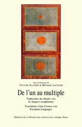 De l'un au multiple : traductions du chinois vers les langues européennes