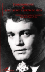 Correspondance de René Crevel à Gertrude Stein - René Crevel