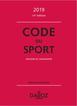 Code du sport 2018