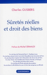 Sûretés réelles et droit des biens - Charles Gijsbers
