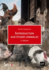 Introduction aux études animales - Emilie Dardenne
