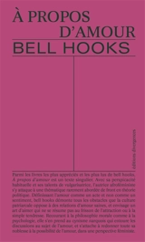 A propos d'amour - bell hooks