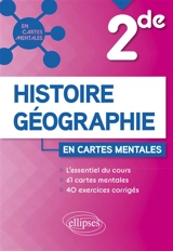 Histoire géographie 2de en cartes mentales - Cédric Grimoult
