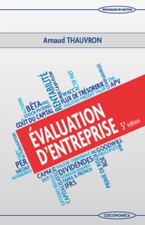 Evaluation d'entreprise - Arnaud Thauvron