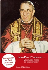 Jean Paul Ier nous dit... - Jean-Paul 1