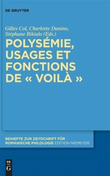 Polysémie, usages et fonctions de "voilà"
