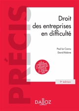 Droit des entreprises en difficulté - Paul Le Cannu