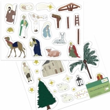 Mes autocollants de Noël - 2 planches de 21x15 cm - KATO
