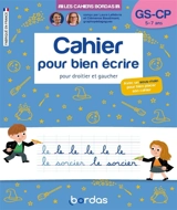 Cahier pour bien écrire GS, CP, 5-7 ans : pour droitier et gaucher - Laura Lefebvre