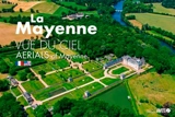 La Mayenne vue du ciel. Aerials of Mayenne - David Ademas
