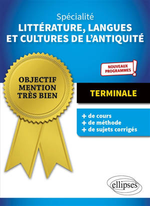 Spécialité littérature, langues et cultures de l'Antiquité terminale : nouveaux programmes ! - Edith Maillot