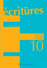 Ecritures, n° 10. Traduire hors-lignes