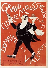 Carnet Blanc, Affiche Cidre Valencey