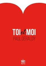 Toi et moi - Paul Géraldy