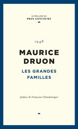 Les grandes familles - Maurice Druon