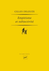 Empirisme et subjectivité : essai sur la nature humaine selon Hume - Gilles Deleuze