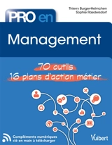 Management : 70 outils, 16 plans d'action métier - Thierry Burger-Helmchen
