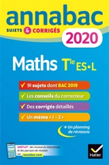 Maths terminale ES, L : bac 2020 - Martine Salmon