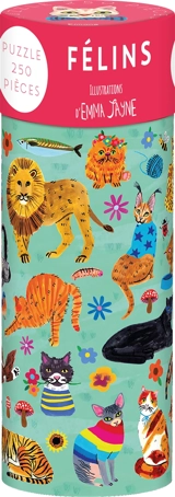 Félins : puzzle 250 pièces - Emma Jayne