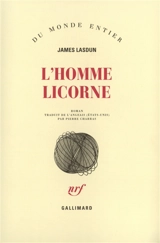 L'homme licorne - James Lasdun