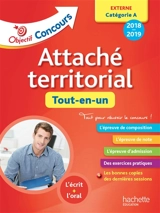 Attaché territorial : tout-en-un : externe, catégorie A, 2018-2019 - Gwénaël Gonnin